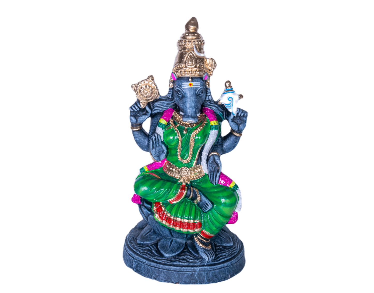 Varahi Stone Finish Clay Golu Doll for Navaratri & Sankaranti – Swatika USA