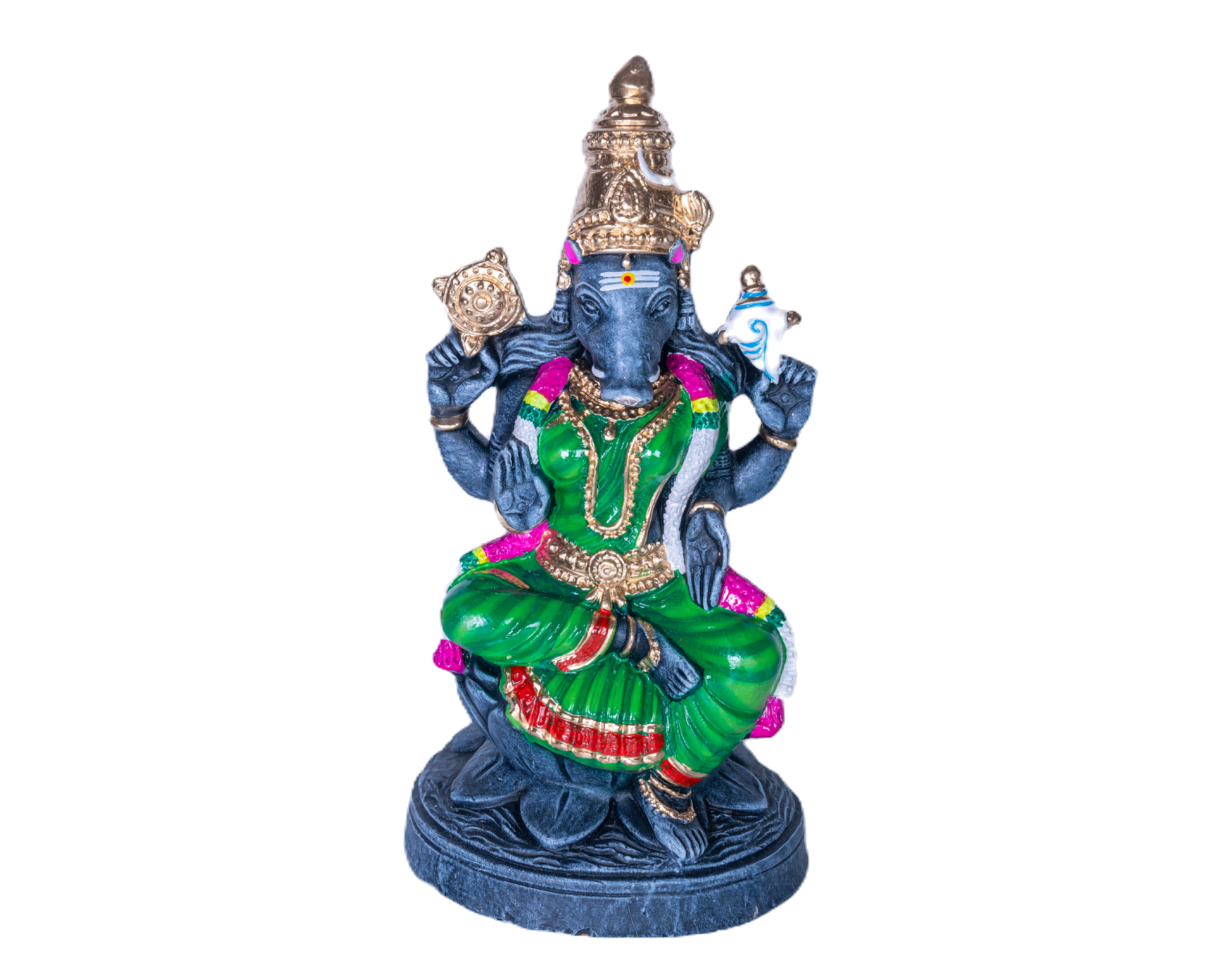 Varahi Stone Finish Clay Golu Doll for Navaratri & Sankaranti – Swatika USA