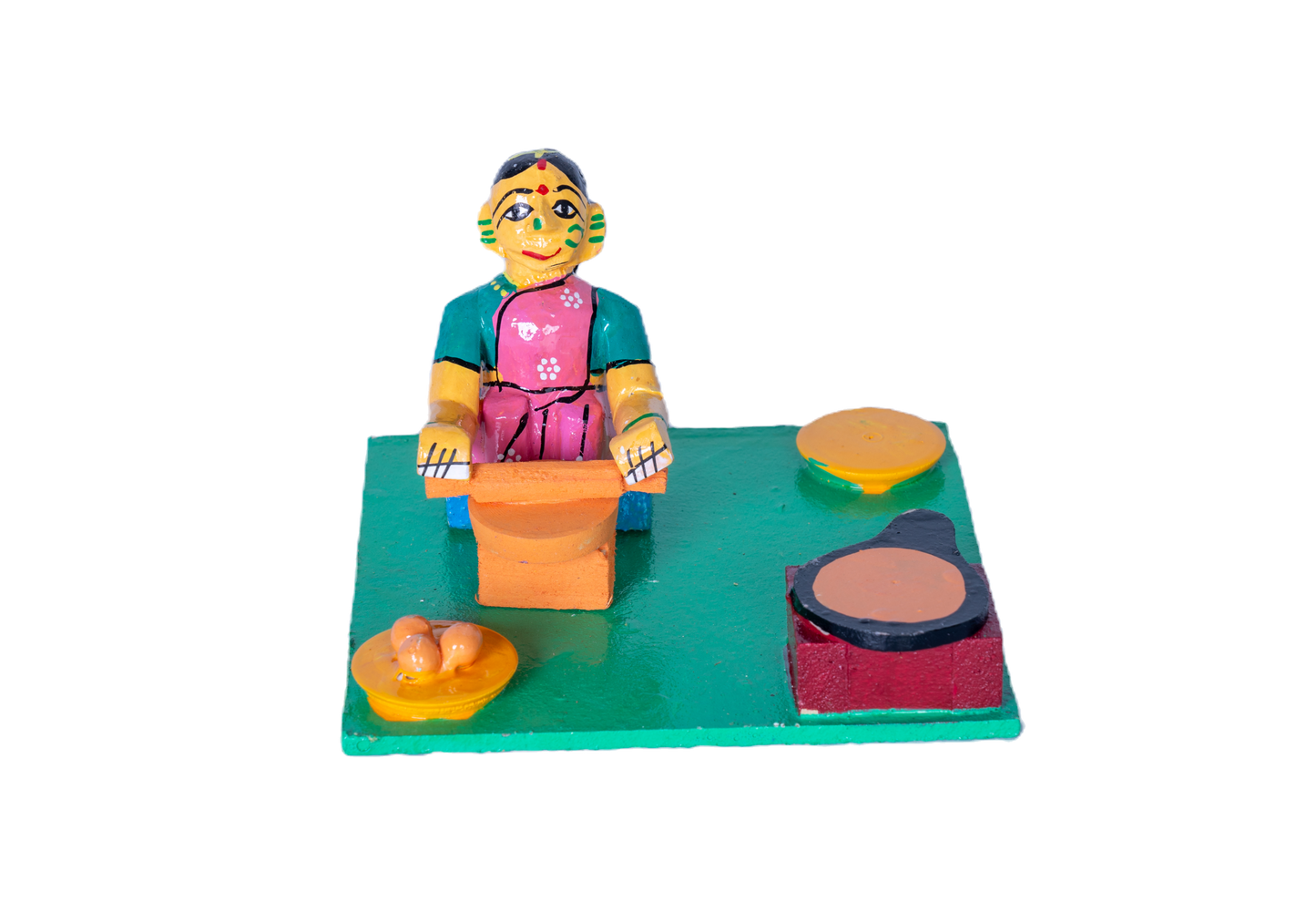 LADY MAKING VADA