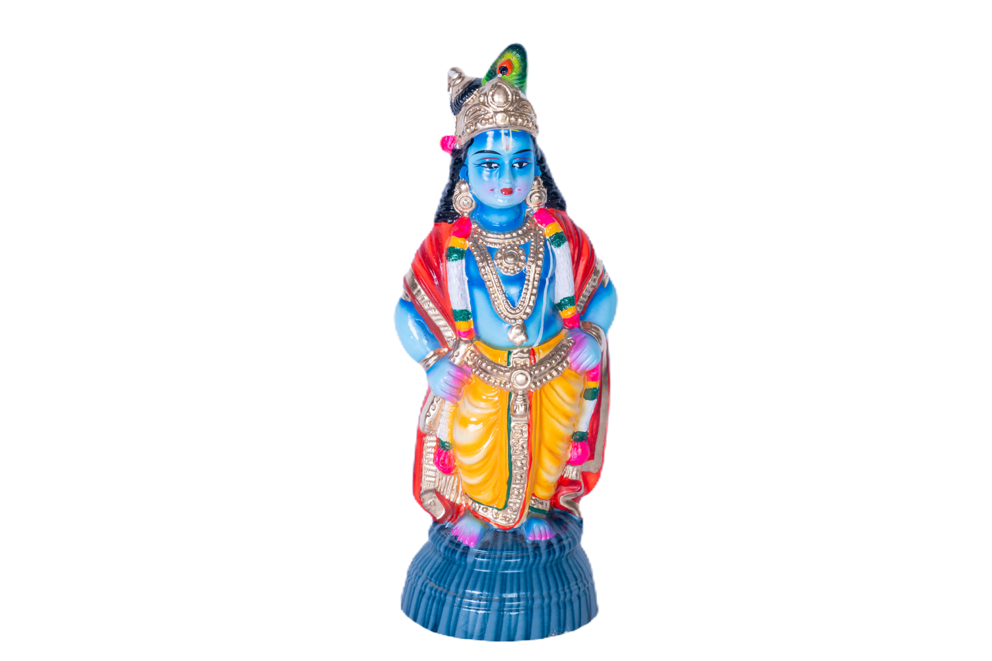 Vitoba Krishnan Paper Mache Golu Doll for Navaratri & Sankaranti – Swatika USA