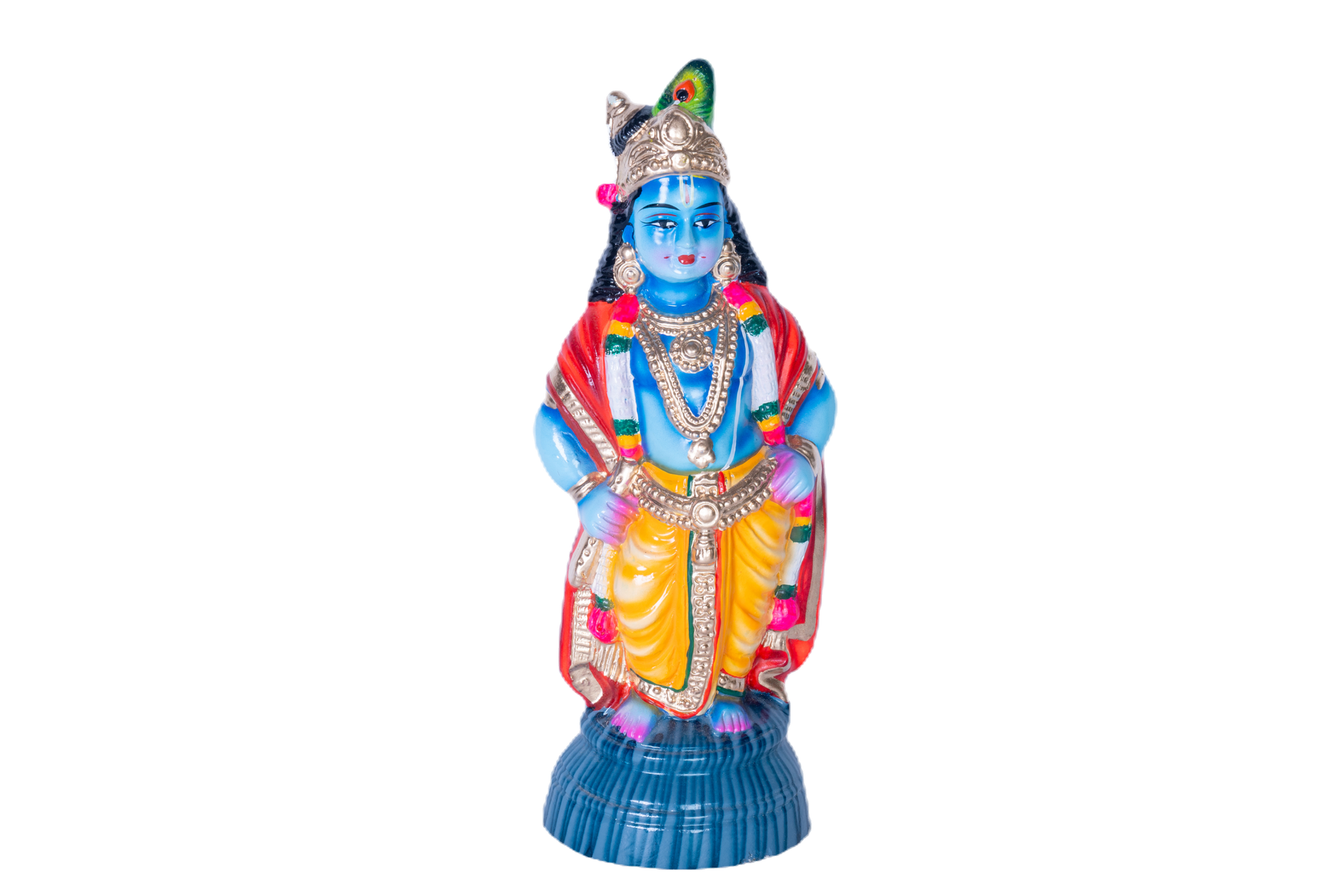 Vitoba Krishnan Paper Mache Golu Doll for Navaratri & Sankaranti – Swatika USA