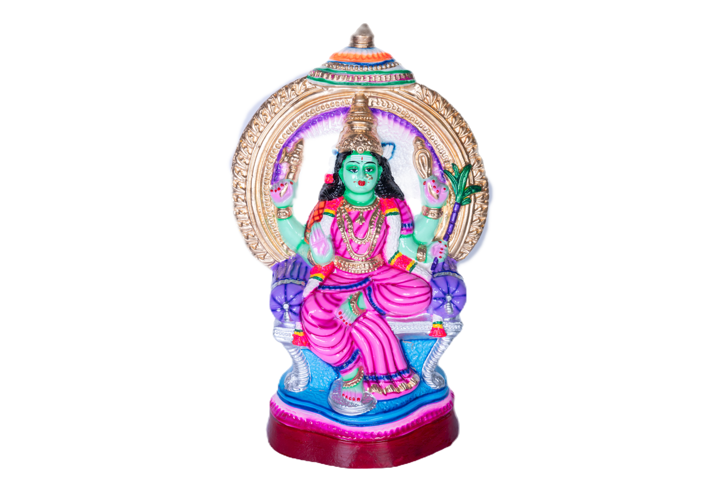 Rajarajeswari Large Paper Mache Golu Doll Set for Navaratri & Sankaranti – Swatika USA