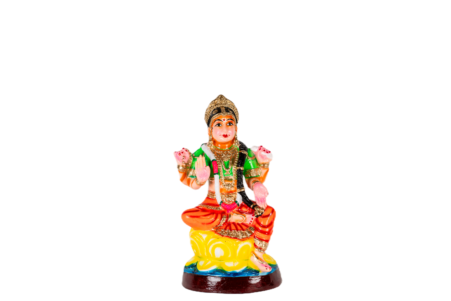 Bala Tripura Sundari Paper Mache Golu Doll Set for Navaratri & Sankaranti – Swatika USA