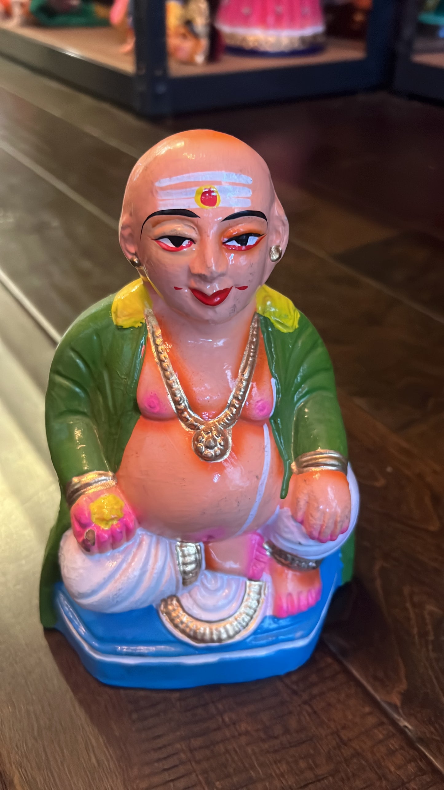 Chettiyar Paper Mache Golu Doll Set for Navaratri & Sankaranti – Swatika USA