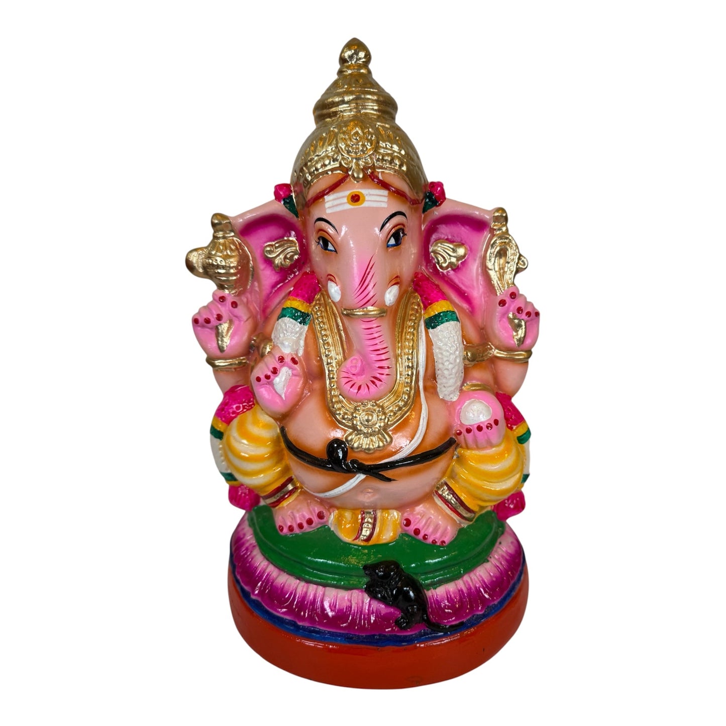 Ganesha 2025 Paper Mache Golu Doll for Navaratri & Sankaranti – Swatika USA