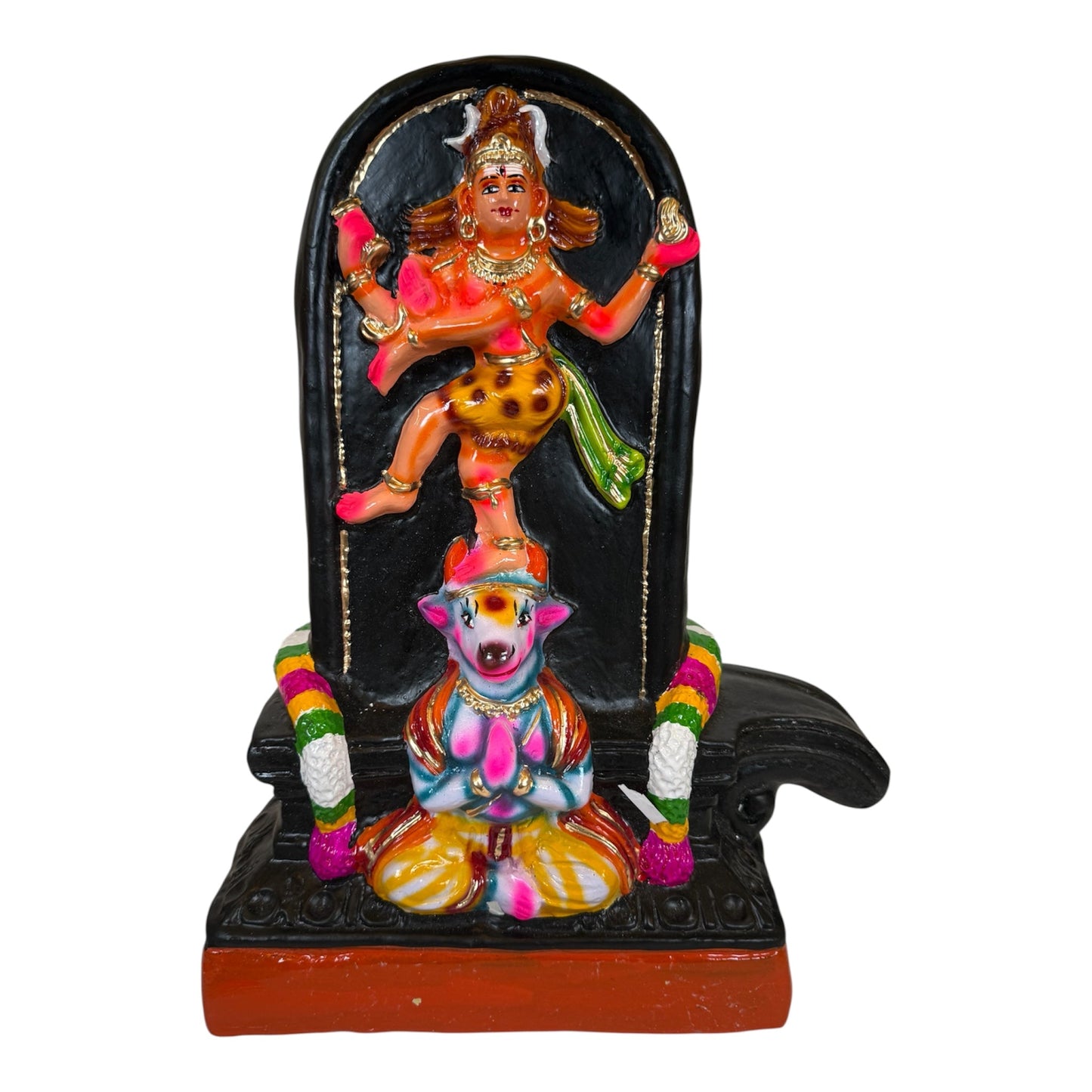 Nandi Pradosam Paper Mache Golu Doll for Navaratri & Sankaranti – Swatika USA