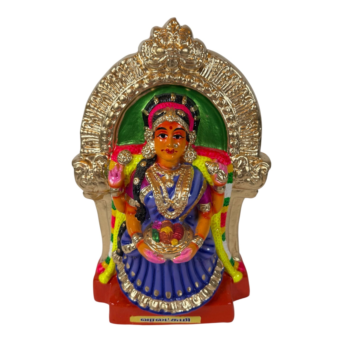 Varalakshmi Paper Mache Golu Doll for Navaratri & Sankaranti – Swatika USA