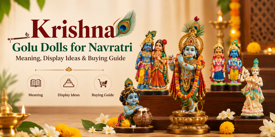 Krishna Golu Dolls for Navratri: Meaning, Display Ideas & Buying Guide