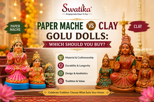 Paper Mache vs Clay Golu Dolls: Which Should You Buy?