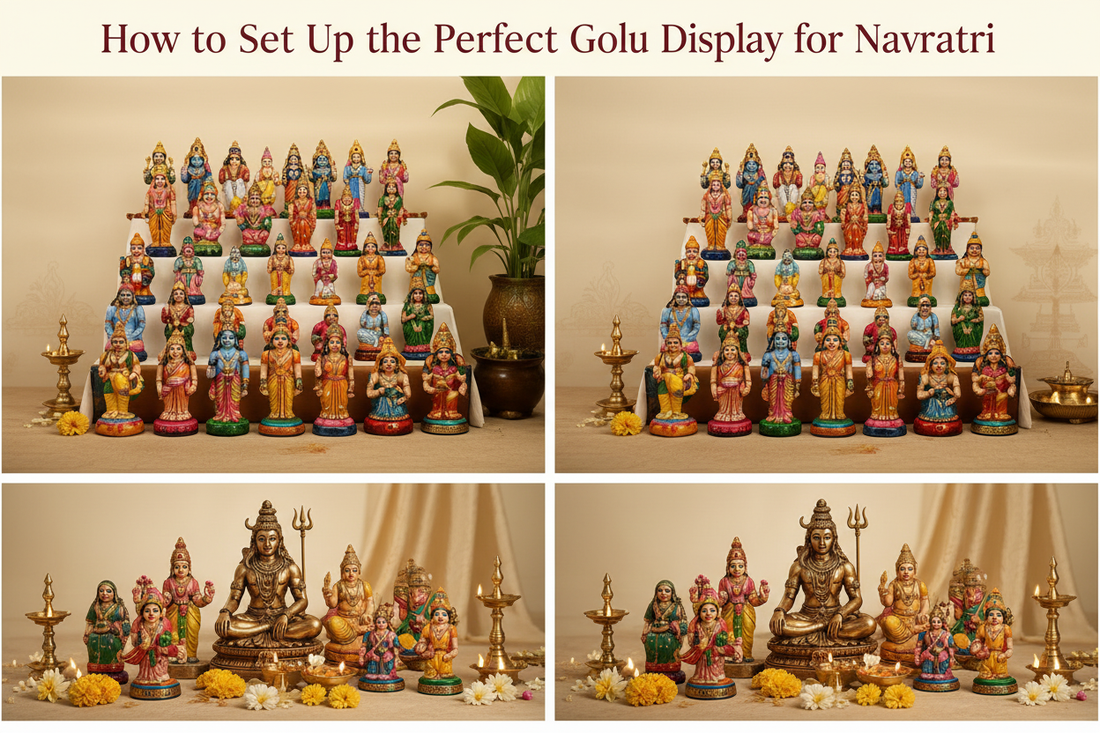 How to Set Up the Perfect Golu Display for Navratri