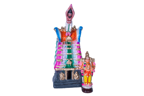 Arunagirinathar Clay Golu Doll Set for Navaratri & Sankaranti – Swatika USA
