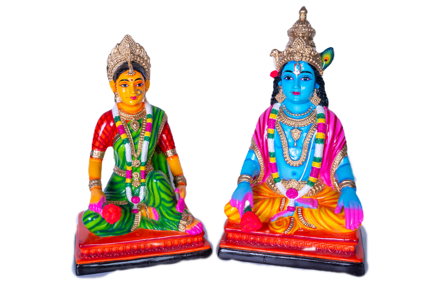 KRISHNA RUKUMINI SITTING SET