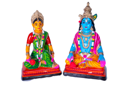 KRISHNA RUKUMINI SITTING SET