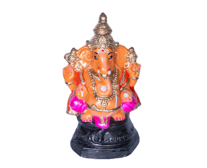 Ganesha Paper Mache Golu Doll for Navaratri & Sankaranti – Swatika USA