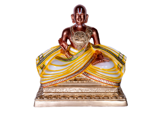 Ramanuja Acharya Paper Mache Golu Doll for Navaratri & Sankaranti – Swatika USA