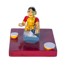 LADY MAKING BATTER