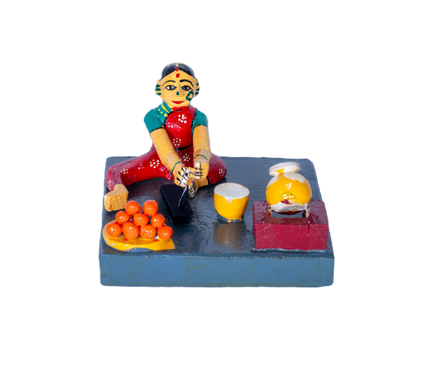 LADY WITH VEGGIES