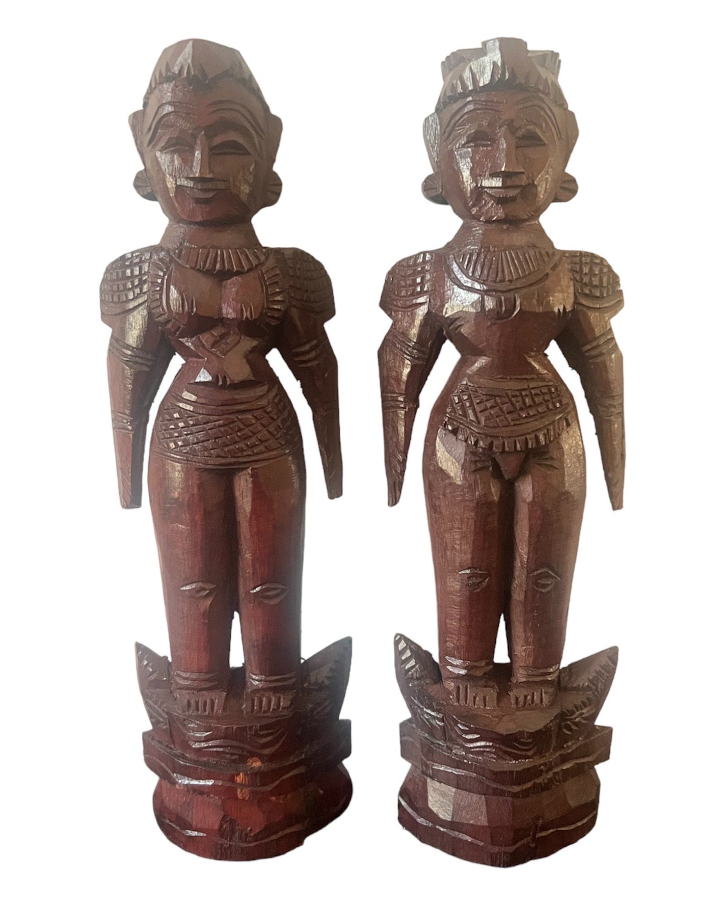 Marapachi Medium Wood Golu Doll Set for Navaratri & Sankaranti – Swatika USA