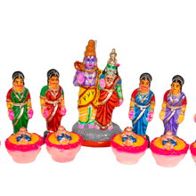 Karthigai Pengal with Shiva Parvati