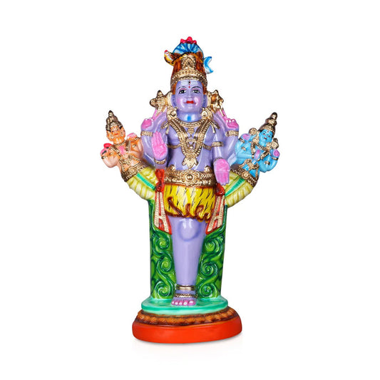 Ekapada Murthy Paper Mache Golu Doll for Navaratri & Sankaranti – Swatika USA