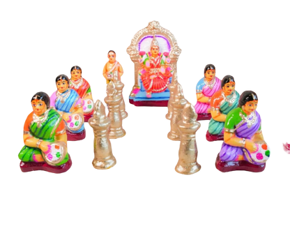 LAKSHMI VILAKKU POOJA SET