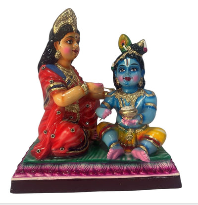YASODHA FEEDING KRISHNA