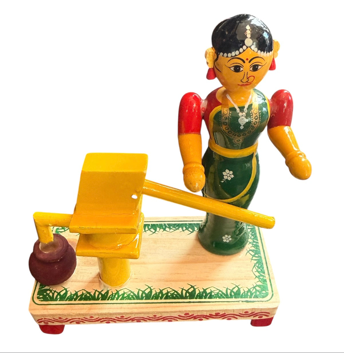 LADY with WATER PUMP