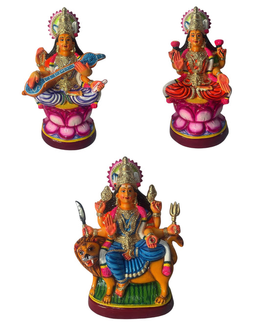 DURGA LAKSHMI SARASWATHI 19Inches