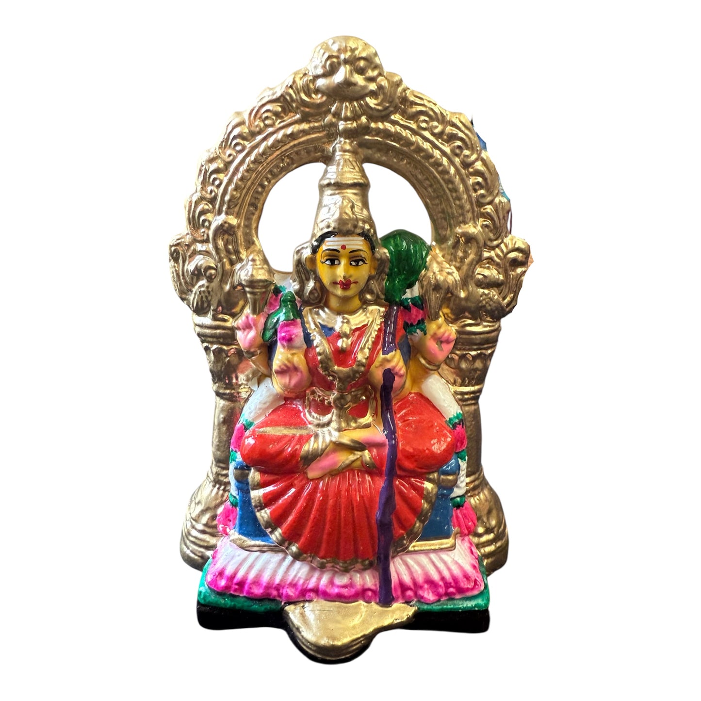 Small Kamakshi Paper Mache Golu for Navaratri & Sankaranti – Swatika USA