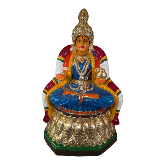 Large Annapoorani Paper Mache Golu Doll for Navaratri & Sankaranti – Swatika USA