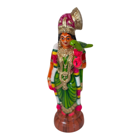 Andal Small Paper Mache Golu Doll for Navaratri & Sankaranti – Swatika USA