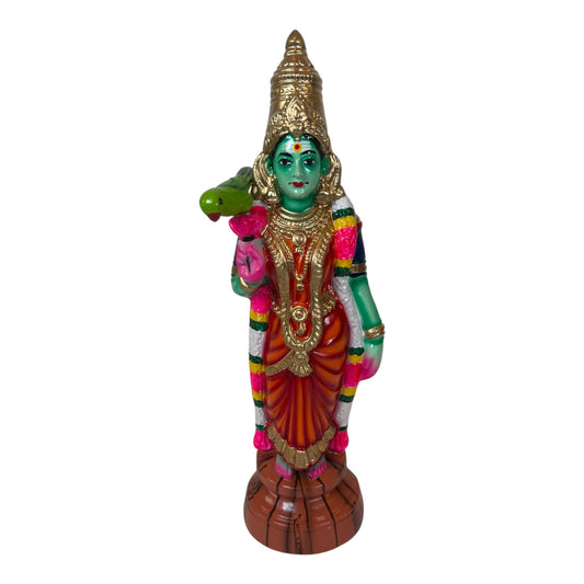 Meenakshi Small Paper Mache Golu Doll for Navaratri & Sankaranti – Swatika USA