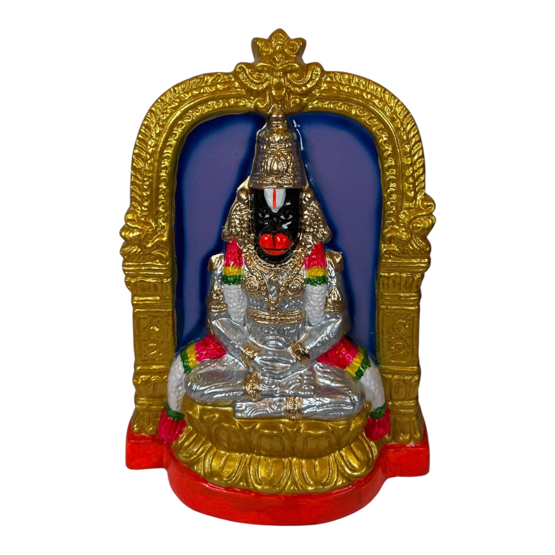 Yoga Anjaneyar Paper Mache Golu Doll for Navaratri & Sankaranti – Swatika USA