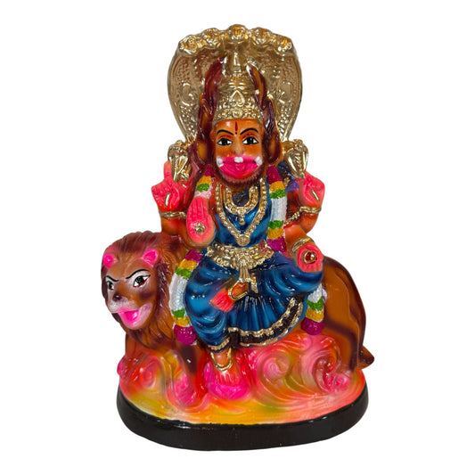 Pratyangira Devi Paper Mache Golu Doll for Navaratri & Sankaranti – Swatika USA