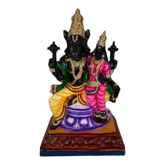 Black Lakshmi Iyagirivar Paper Mache Golu Doll for Navaratri & Sankaranti – Swatika USA