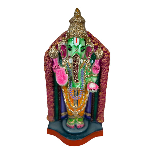 Perumal Vinayagar Paper Mache Golu Doll for Navaratri & Sankaranti – Swatika USA