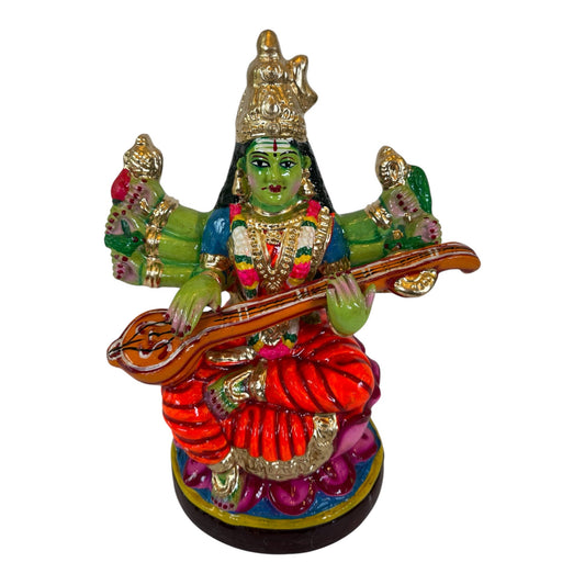 Shyamala Devi Paper Mache Golu Doll for Navaratri & Sankaranti – Swatika USA