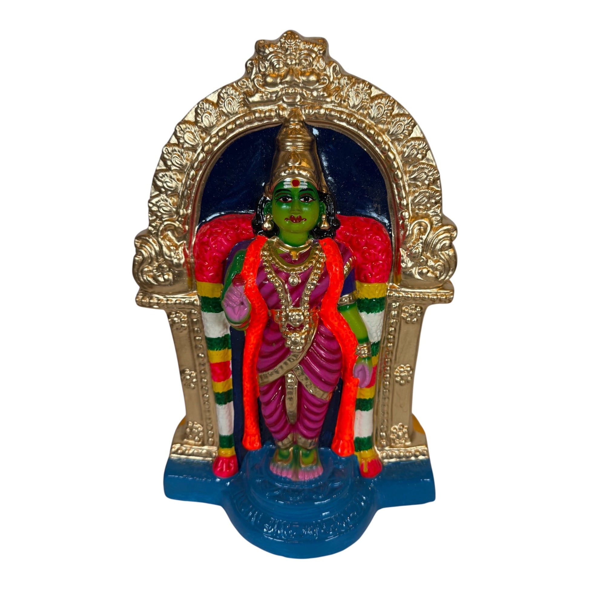 Meenakshi Paper Mache Golu Doll for Navaratri & Sankaranti – Swatika USA