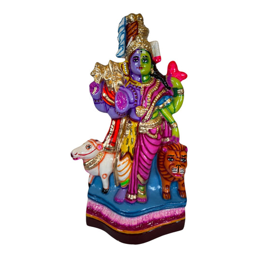Arthanareeswarar Paper Mache Golu Doll for Navaratri & Sankaranti – Swatika USA