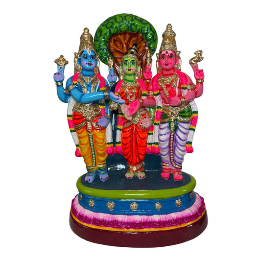 Large Meenakshi Kalyanam Paper Mache Golu Doll for Navaratri & Sankaranti – Swatika USA
