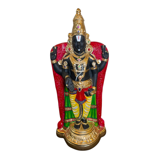 Perumal Standing Paper Mache Golu Doll for Navaratri & Sankaranti – Swatika USA