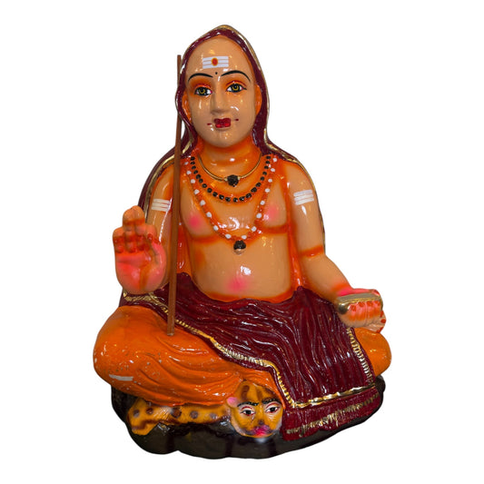 Large Adi Shankarar Paper Mache Golu Doll for Navaratri & Sankaranti – Swatika USA