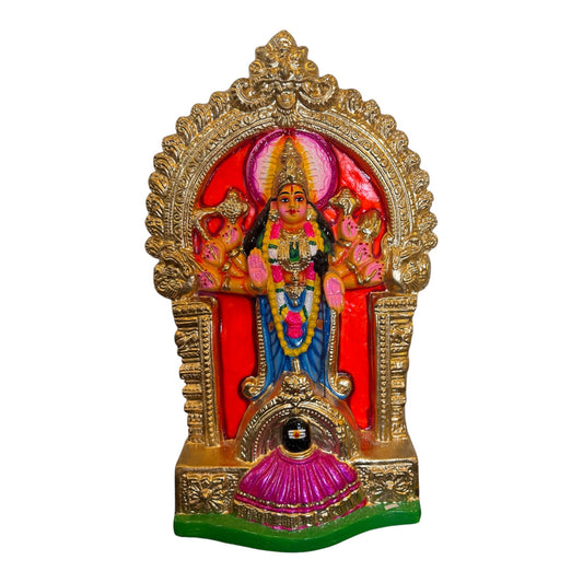 Chakkulathu Amman Paper Mache Golu Doll for Navaratri & Sankaranti – Swatika USA
